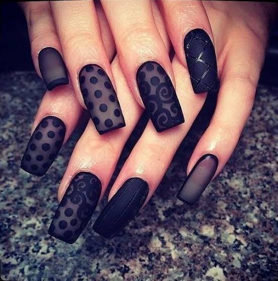 Matte Nail Art