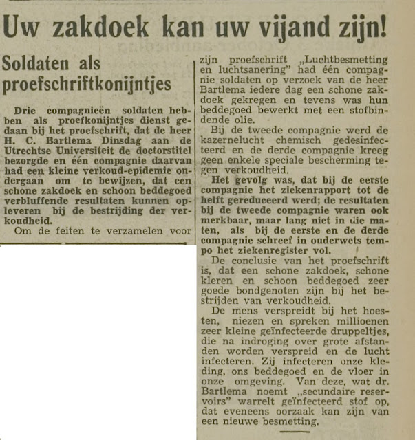Artikel Leidse Courant, 29 september 1955