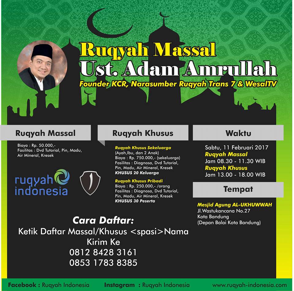 Ruqyah Massal di Bandung
