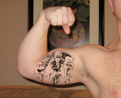  Presumably fake Liz Hatch bicep tattoo via a reader 