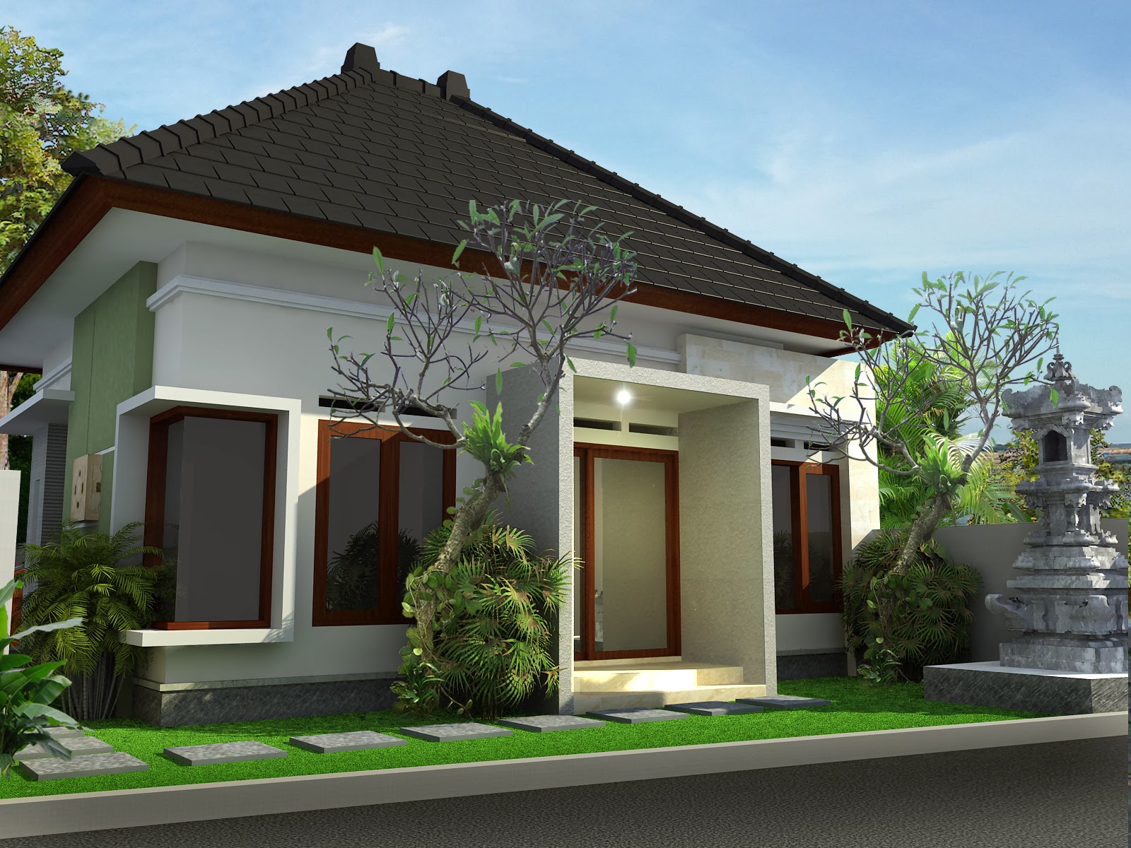 10 Gambar Rumah  Minimalis  1  Lantai  Modern Rumah  Minimalis 