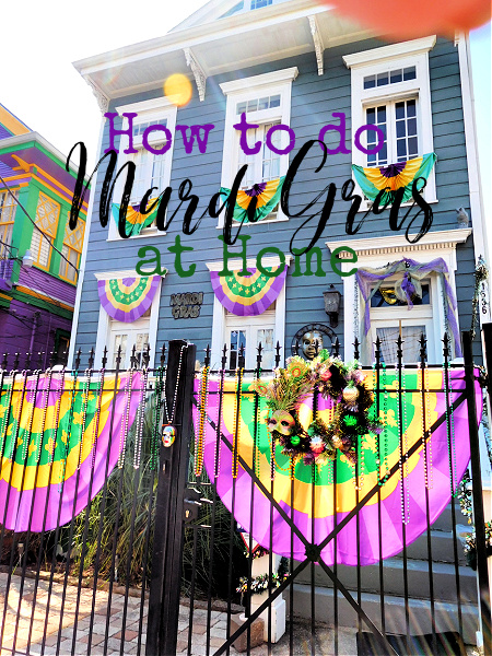 There are tons of places that have Mardi Gras festivities and you can even do your own at home like we have for several years.