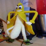 Patron gratis platano amigurumi | Free pattern amigurumi banana