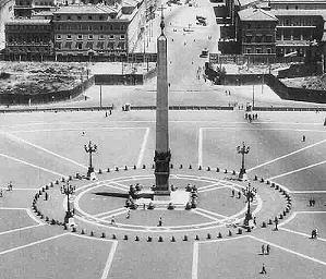 Phallic symbol of Osirus Amun Ra in Vatican City