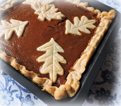 Sheet Pan Pumpkin Pie