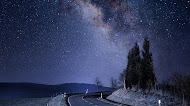 Night Landscape Mobile Wallpaper | HD Image