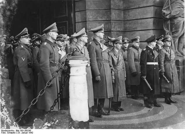 Funeral of Field Marshal von Reichenau, 23 January 1942 worldwartwo.filminspector.com