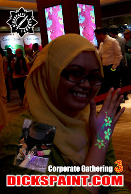 Face Painting UV Glow Dark jakarta