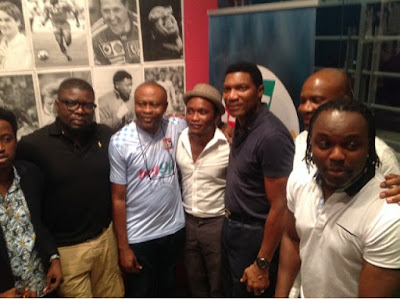 Fans Mingle With Ex-Super Eagles Stars, Entertainment Celebrities At Bet9ja Fans Night Out. 