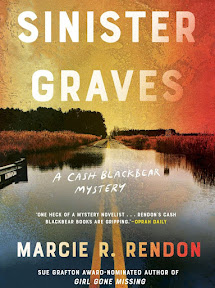 Cover, Sinister Graves: A Cash Blackbear Mystery, by Marcie R. Rendon