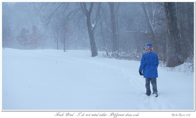 Fresh Pond: I do not mind either. Different dress code.