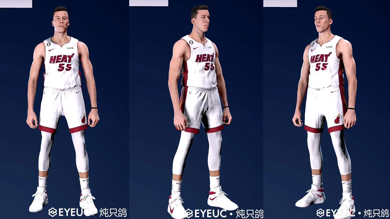 NBA 2K23 Duncan Robinson Cyberface