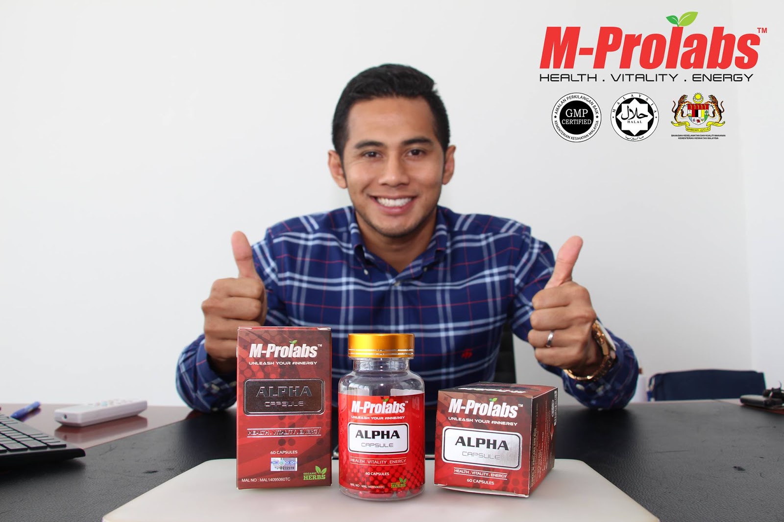 M-Prolabs Alpha Capsule: M-Prolabs Alpha Capsule - Ubat 