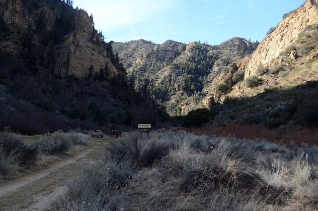 small campground at the end of the road