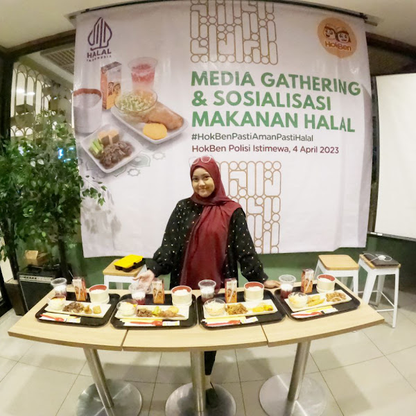 Ngabuburit Asyik di Hokben Surabaya, Sosialisasi Makanan Halal sekaligus Media Gathering