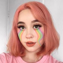 Maquillaje arcoiris