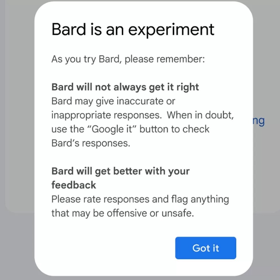 Bard: Google's rival to ChatGPT launches for over-18s