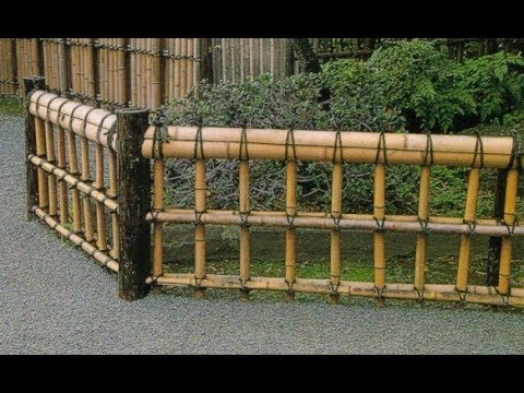 Cara Mudah Membuat Pagar  Bambu  Unik  Untuk Rumah Minimalis