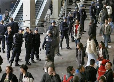 gare du Nord, mars 2007