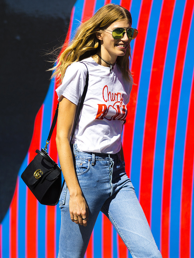 How to Wear a Graphic Tee for Summer — Veronika Heilbrunner Street Style