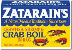 Crawfish Shrimp and Crab Boil Bag