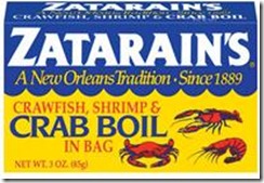 Crawfish Shrimp and Crab Boil Bag