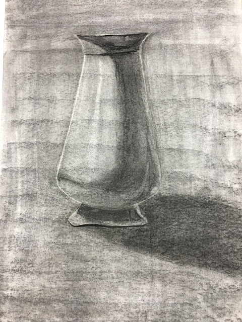 learn to make a charcoal painting