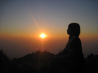 Sunrise di Puncak Gunung Ungaran