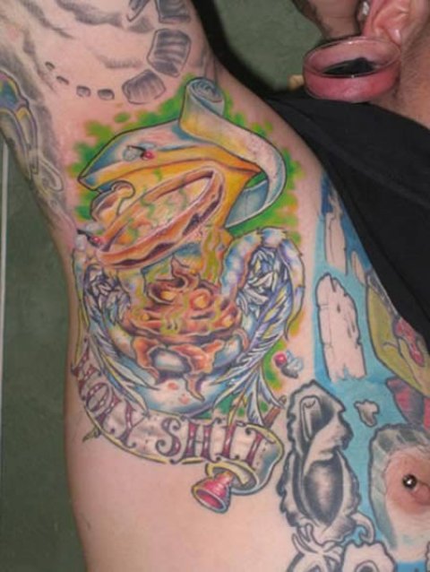 Craziest Tattoos In The Armpit Saturday August 28 2010 Posted by Admin 