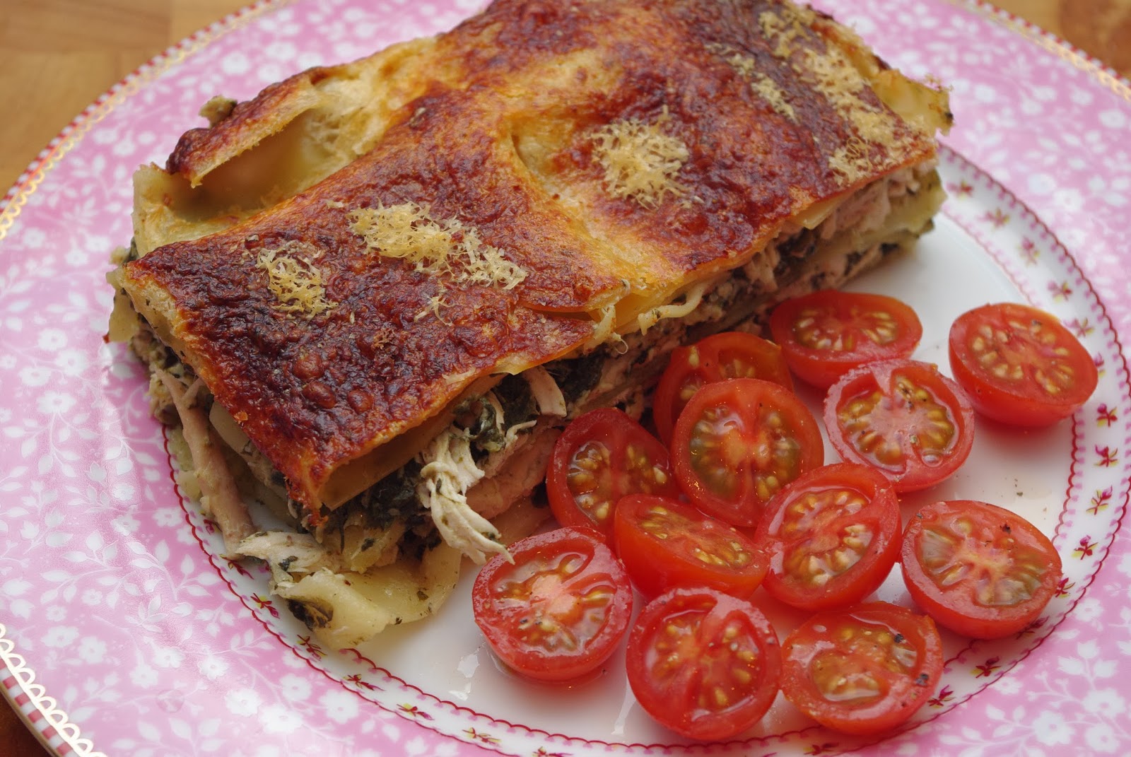 Chicken and Spinach Lasagne