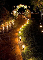 Ideas para luces de jardín