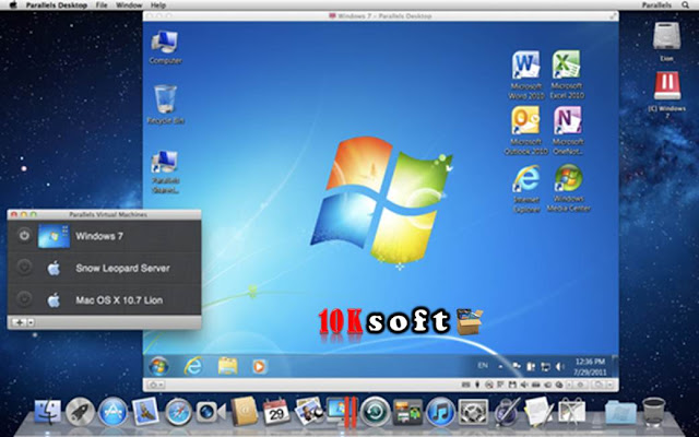 Parallels Desktop 10.2.1 DMG File for Mac OS X offline installer Free Download