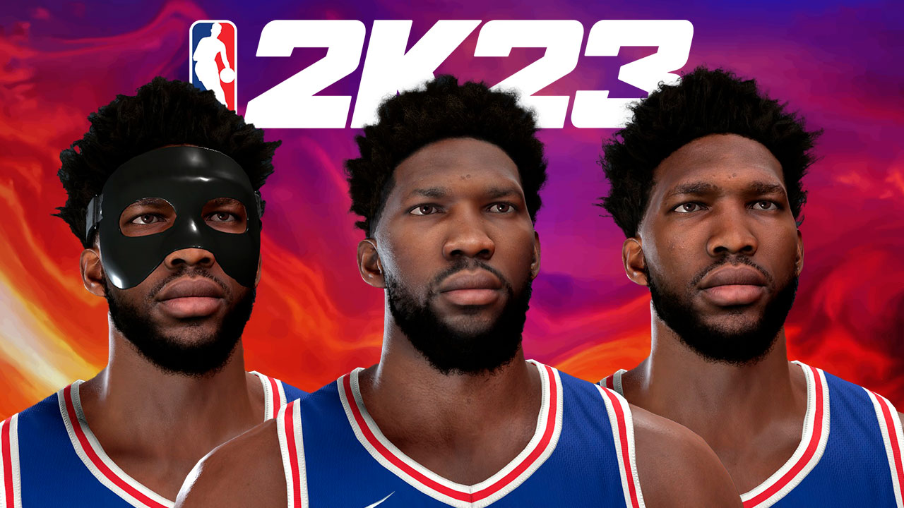 NBA 2K23 Best Joel Embiid Cyberfaces
