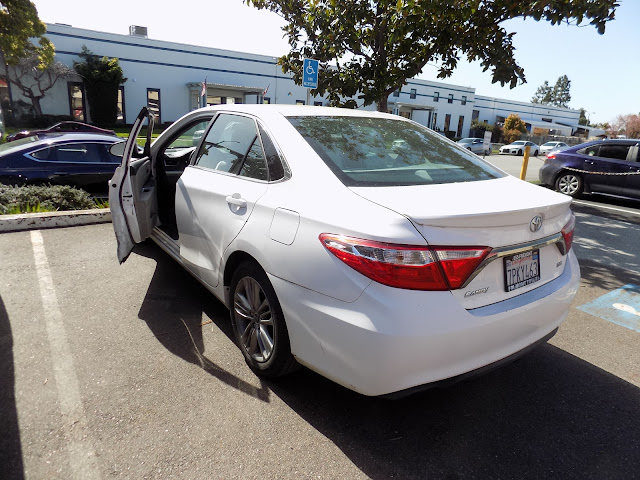 2016 Toyota Camry-Before work was done at Almost Everything Autobody