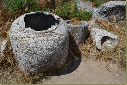 Aphrodisias Stone carved jars