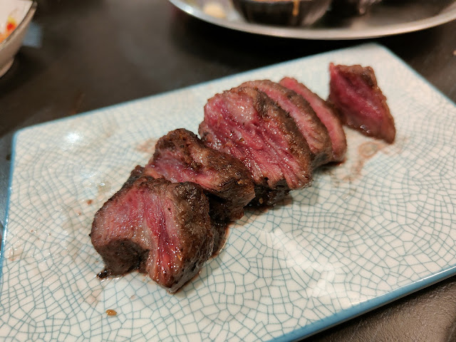 谷碳燒肉：和牛牛排