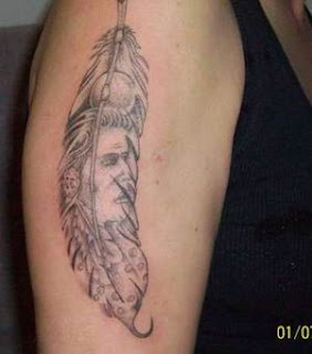 Feather Tattoos, Tattooing