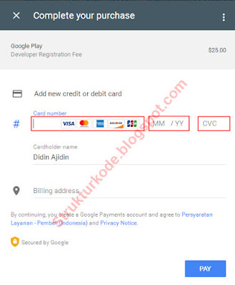 Pengalaman daftar google play developer memakai vcn tanpa kartu kredit Pengalaman daftar google play developer memakai VCN tanpa kartu kredit