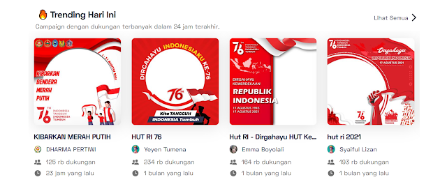 25 Kumpulan Twibbon HUT ke - 76 RI. Lengkap