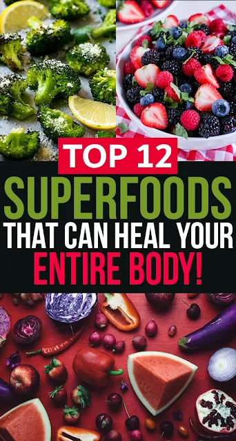 Top 12 Super Healing Foods