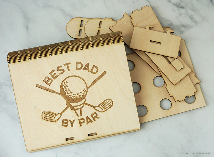 Father's Day Golf Ball Box