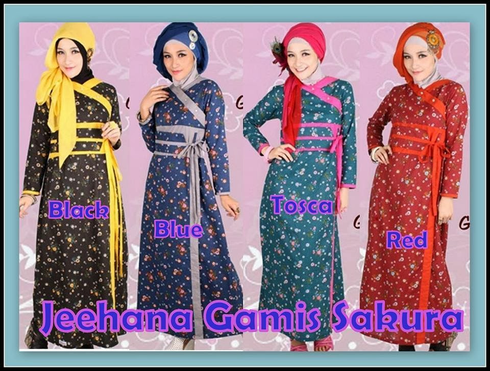  gambar busana muslim wanita terbaru 