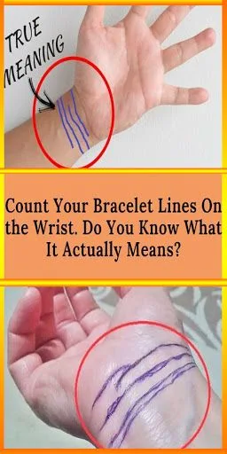 Count Your Bracelet Lines On The Wrist … How Many? Here’s What It Means!