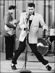 Elvis Presley vers 1956.