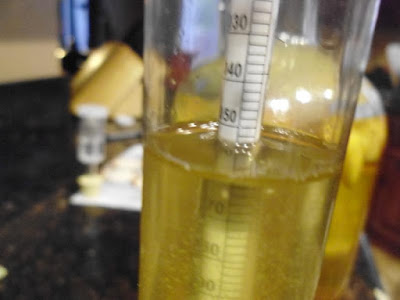 Gravity reading on the mead