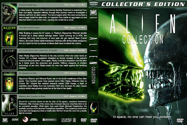 Alien Collection DVD Cover - Cover Addict - DVD, Bluray 