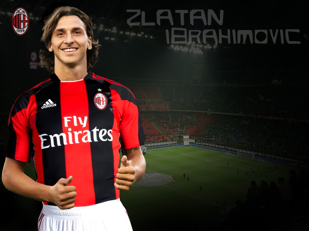 Zlatan Ibrahimovic A.C. Milan Pics