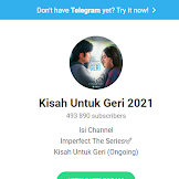 Kisah Untuk Geri Episode 9 Full Movie Telegram