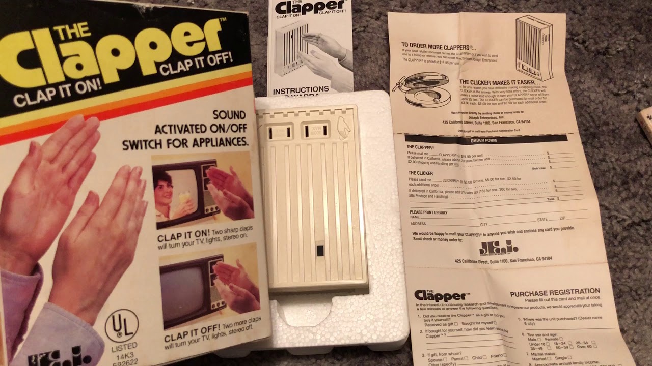 Clap On.. Clap Off 👏🏼 #theclapper #clapped #asseenontv #2000sthrowba, 2000s Throwback
