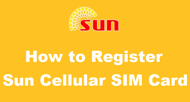 How to register your Sun Cellular SIM card